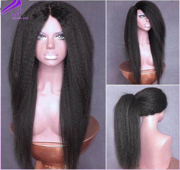 black kinky straight wig part heat resistant italian yaki straight synthetic lace front wigs for black women2093865
black kinky straight wig part heat resistant italian yaki straight synthetic lace front wigs for black women2093865