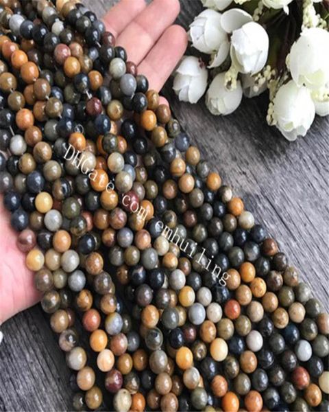 10 strands genuine petrified wood agate beads natural silicified wood jade beads 8mm 10mm 12mm pick size round smooth gemstone loo7512247, Black
10 strands genuine petrified wood agate beads natural silicified wood jade beads 8mm 10mm 12mm pick size round smooth gemstone loo7512247, Black