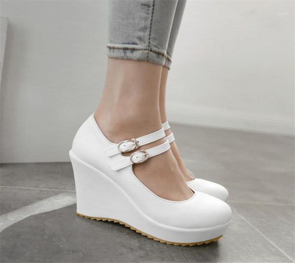 dress shoes women high heels wedges platform round toe white black wedding party shoes17743007
dress shoes women high heels wedges platform round toe white black wedding party shoes17743007