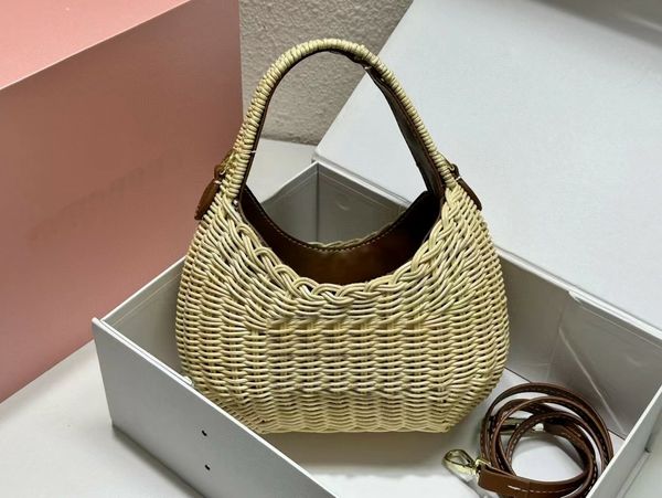 designer miu's wander wicker and canvas beach handbags handmade bamboo woven with tag basket bags summer travel handbags gold-tone lett
designer miu's wander wicker and canvas beach handbags handmade bamboo woven with tag basket bags summer travel handbags gold-tone lett