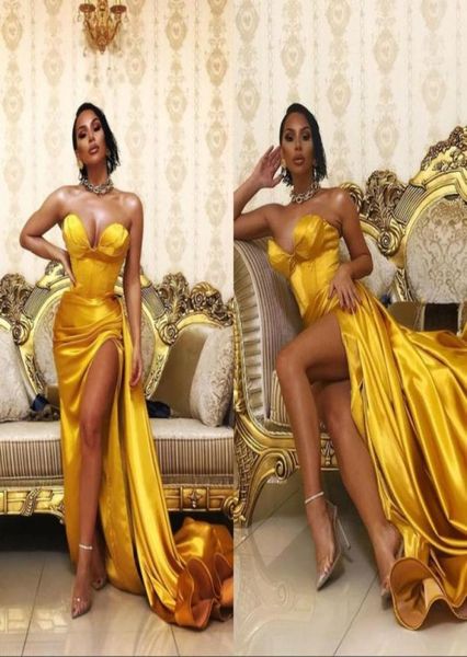 prom party dress gold sweetheart satin long evening gown high slit dubai formal occasion dresses robe vestito lungo9853770, Black;red
prom party dress gold sweetheart satin long evening gown high slit dubai formal occasion dresses robe vestito lungo9853770, Black;red