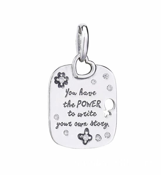 2019 spring new 925 sterling silver female empowerment motto pendant charm bead fits european pandora jewelry charm bracelets8617638, Black
2019 spring new 925 sterling silver female empowerment motto pendant charm bead fits european pandora jewelry charm bracelets8617638, Black