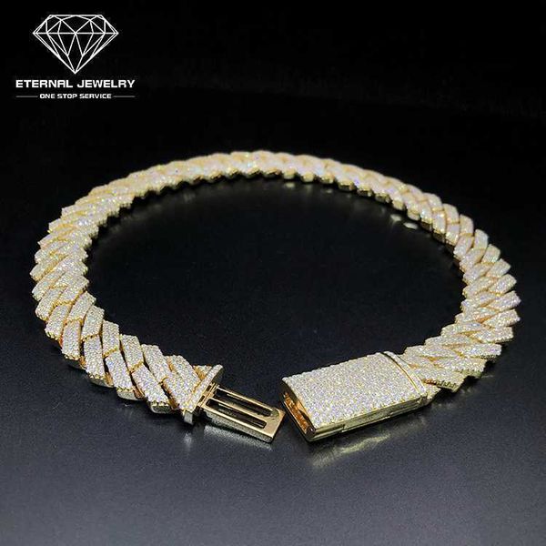 factory custom men hip hop iced out 18inch solid s925 10k 14k 18k gold yellow 10mm moissanite diamond cuban chain link necklace, Silver
factory custom men hip hop iced out 18inch solid s925 10k 14k 18k gold yellow 10mm moissanite diamond cuban chain link necklace, Silver