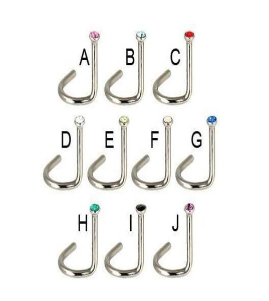 screws nose studs nose ring gem mixed color body piercing jewelry 316l stainless steel 100pcslot4542166, Silver
screws nose studs nose ring gem mixed color body piercing jewelry 316l stainless steel 100pcslot4542166, Silver