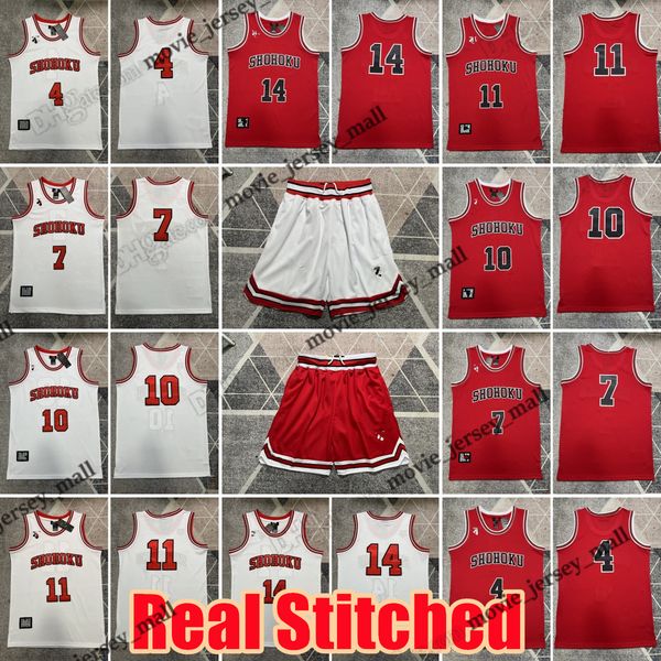 real authentic stitched basketball jersey shohoku akagi miyagi sakuragi rukawa mitsui tank role playing tank shirt jerseys shorts, Black;red
real authentic stitched basketball jersey shohoku akagi miyagi sakuragi rukawa mitsui tank role playing tank shirt jerseys shorts, Black;red