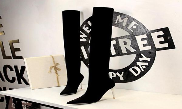 boots 2021 women sock over the knee high 105cm heels stiletto extreme thigh winter autumn soft stretch shoes19333598, Black
boots 2021 women sock over the knee high 105cm heels stiletto extreme thigh winter autumn soft stretch shoes19333598, Black