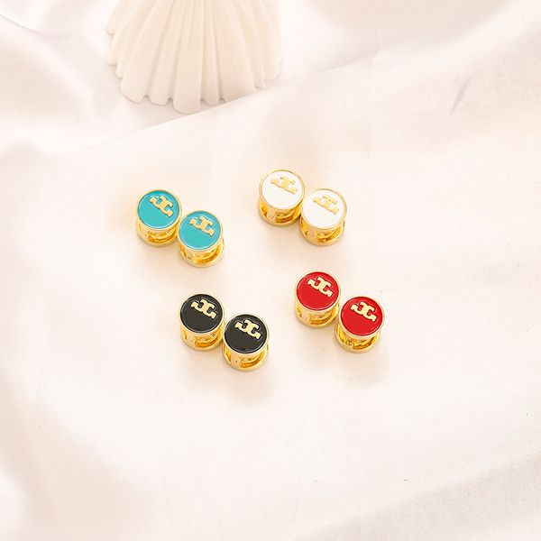 new style never fade jewel stud earrings french styles designer brand letter earring high-end stainless steel gilding ear ring fashion women, Golden;silver
new style never fade jewel stud earrings french styles designer brand letter earring high-end stainless steel gilding ear ring fashion women, Golden;silver