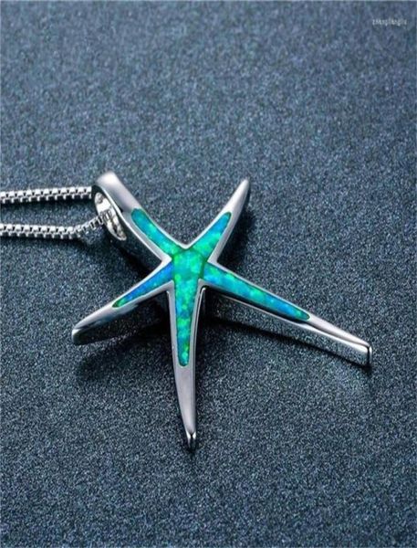 pendant necklaces blue opal enamel starfish necklace chain collar ocean animal jewelry for women girl accessories75511622493480, Silver
pendant necklaces blue opal enamel starfish necklace chain collar ocean animal jewelry for women girl accessories75511622493480, Silver