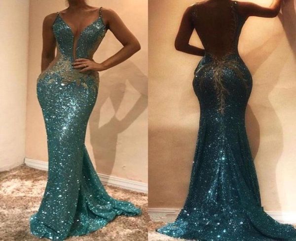 2019 prom dresses hunter green v neck see through sequined beaded long custom made evening gowns backless party dress1007541, Black
2019 prom dresses hunter green v neck see through sequined beaded long custom made evening gowns backless party dress1007541, Black