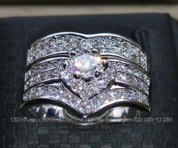 victoria wieck luxury jewelry brand desgin 10kt white gold filled round cut sapphire cz diamond wedding bridal rings set for women2759468, Slivery;golden
victoria wieck luxury jewelry brand desgin 10kt white gold filled round cut sapphire cz diamond wedding bridal rings set for women2759468, Slivery;golden