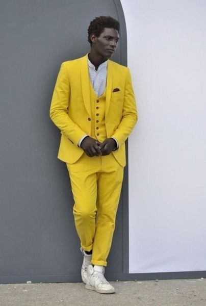 classic style one button yellow groom tuxedos shawl lapel groomsmen man blazer mens wedding suits jacketpantsvesttie h64562592, Black;gray
classic style one button yellow groom tuxedos shawl lapel groomsmen man blazer mens wedding suits jacketpantsvesttie h64562592, Black;gray
