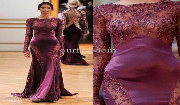 2019 new zuhair murad evening dresses burgundy bateau beads long sleeve mermaid floor length see through lace pageant prom pa7378890, Black;red
2019 new zuhair murad evening dresses burgundy bateau beads long sleeve mermaid floor length see through lace pageant prom pa7378890, Black;red