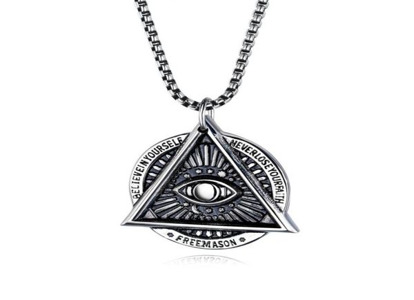 eye of providence mason evil eye necklace in stainless steel talisman sign medallion gifts illuminati jewellery59848367168907, Silver
eye of providence mason evil eye necklace in stainless steel talisman sign medallion gifts illuminati jewellery59848367168907, Silver
