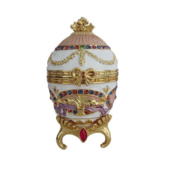 jewelry box royal luxury egg imperial russia souvenir jewellery box vintage egg standing box home decoration2985380, Black;white
jewelry box royal luxury egg imperial russia souvenir jewellery box vintage egg standing box home decoration2985380, Black;white