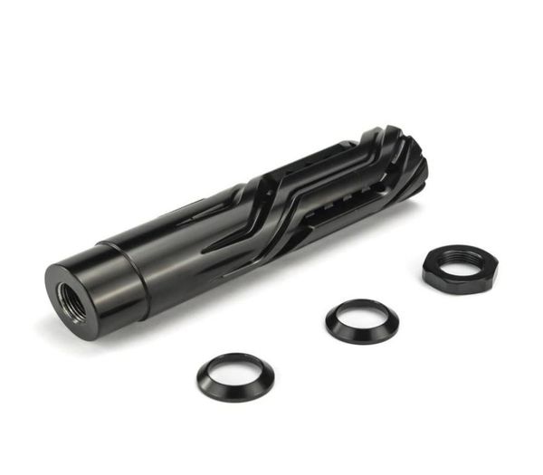 others tactical accessories stainless steel 12x28 muzzle brake 28 port 71mm hole for 22 223 5561515400
others tactical accessories stainless steel 12x28 muzzle brake 28 port 71mm hole for 22 223 5561515400