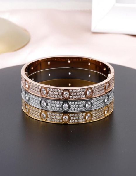 fashion men women crystal cuff bracelet bangle classic 6mm screwdriver couple love bracelet designer 316l titanium 8377090, Black
fashion men women crystal cuff bracelet bangle classic 6mm screwdriver couple love bracelet designer 316l titanium 8377090, Black