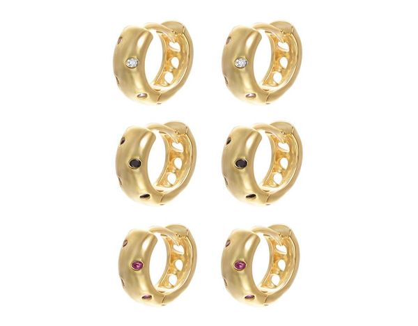 yoursfs fashion jewelry 3 pairs 18k gold plated zircon earrings unique woman anniversary birthday gift8891692, Golden;silver
yoursfs fashion jewelry 3 pairs 18k gold plated zircon earrings unique woman anniversary birthday gift8891692, Golden;silver