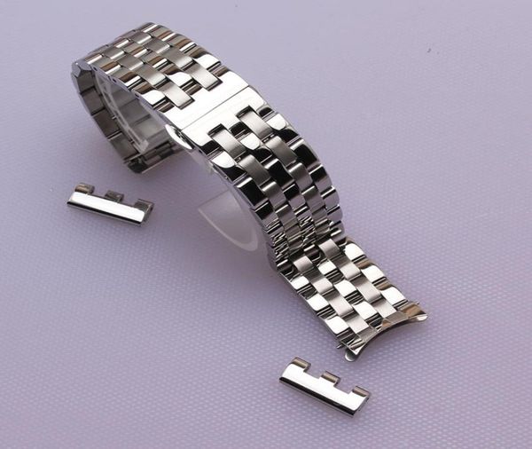 16mm 18mm 20mm 22mm 24mm silver depolyment watchband black metal watch bands bracelets common curved end flat ends fo8938853, Black;brown
16mm 18mm 20mm 22mm 24mm silver depolyment watchband black metal watch bands bracelets common curved end flat ends fo8938853, Black;brown