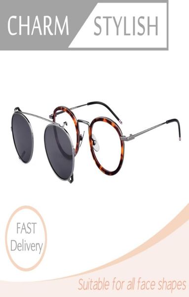 thom brand prescription round optical glasses frames tb710 with polarized clip for men women eyeglasses original logo eyewear fash2465270, Black
thom brand prescription round optical glasses frames tb710 with polarized clip for men women eyeglasses original logo eyewear fash2465270, Black