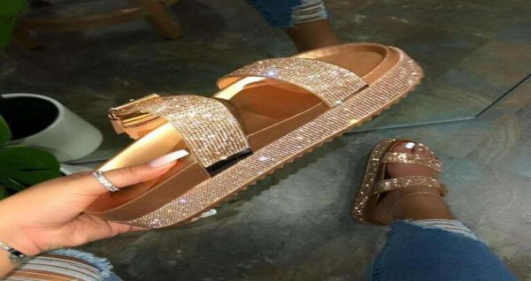 springsummer women doublelayer rhinestone buckle sandals outside wild beach slippers ladies leisure home flip flop9506000, Black
springsummer women doublelayer rhinestone buckle sandals outside wild beach slippers ladies leisure home flip flop9506000, Black