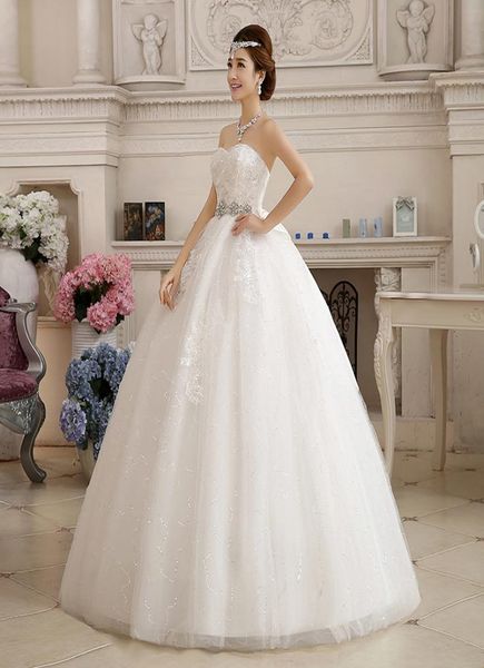 new spring and summer the bride wedding dress for pregnant high waist lace korean style bride dresses4593357, White
new spring and summer the bride wedding dress for pregnant high waist lace korean style bride dresses4593357, White