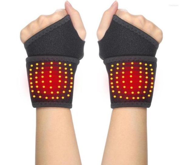 wrist support 1 pair self heating brace protection belt magnetic therapy health care arthritis pain relief heat wristband2870730, Black;red
wrist support 1 pair self heating brace protection belt magnetic therapy health care arthritis pain relief heat wristband2870730, Black;red