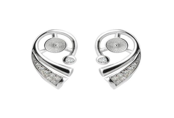blank earring base pearl settings 925 sterling silver stud earrings findings diy jewellery making 5 pairs8273402, Golden;silver
blank earring base pearl settings 925 sterling silver stud earrings findings diy jewellery making 5 pairs8273402, Golden;silver