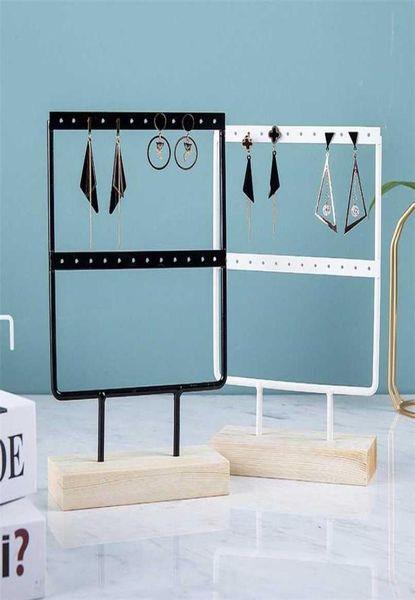 whole wooden base metal ear studs pendant jewelry holder display stand organizer earrings presenting rack 244466 holes 211113188085, Black
whole wooden base metal ear studs pendant jewelry holder display stand organizer earrings presenting rack 244466 holes 211113188085, Black