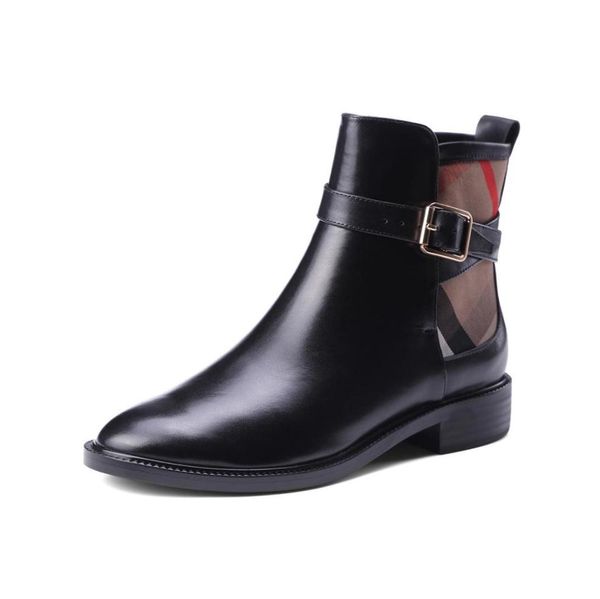 2021 spring autumn fashion woman ankle boots black genuine leather botas mujer low heels soft leathers womens boots8068713
2021 spring autumn fashion woman ankle boots black genuine leather botas mujer low heels soft leathers womens boots8068713