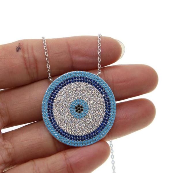geometric big round evil eye necklace micro pave nano turquoise trendy gorgegous jewelry174k1820133, Silver
geometric big round evil eye necklace micro pave nano turquoise trendy gorgegous jewelry174k1820133, Silver