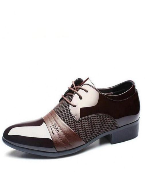 2018 new men039s dress leather shoes fashion men wedding dress shoes comfortable breathable men039s banquet shoes zy208934339, Black
2018 new men039s dress leather shoes fashion men wedding dress shoes comfortable breathable men039s banquet shoes zy208934339, Black