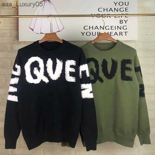 22ss mens oversized knit sweaters women graffiti letters plus size sweater knitting embroidered casual loose warm knitwea mc queens mcqueens
22ss mens oversized knit sweaters women graffiti letters plus size sweater knitting embroidered casual loose warm knitwea mc queens mcqueens