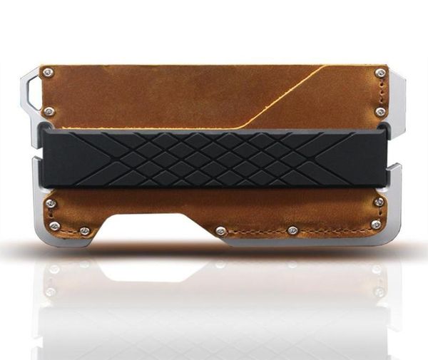 card holders fashion brand rfid aluminum metal holder business minimalist smart wallet for man id credit badge 20222341682, Brown;gray
card holders fashion brand rfid aluminum metal holder business minimalist smart wallet for man id credit badge 20222341682, Brown;gray