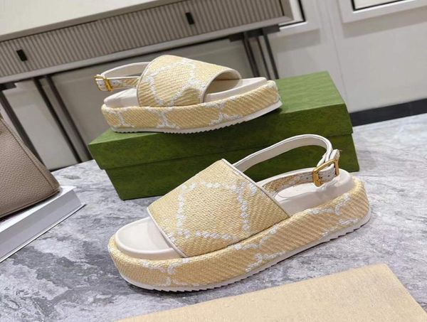 2022 women mens platform sandals flat slides affia effect fabric straps slipper fashion summer casual slippers beach shoes with bo8479164, Black
2022 women mens platform sandals flat slides affia effect fabric straps slipper fashion summer casual slippers beach shoes with bo8479164, Black