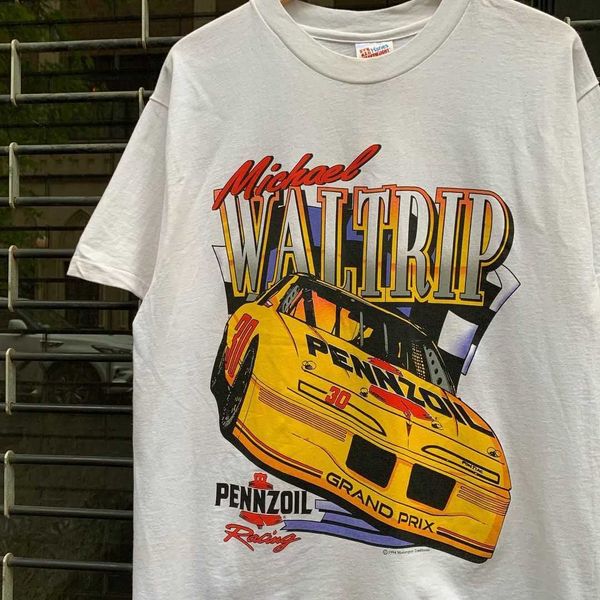 waltrip american mikael retro versatile round neck white t-shirt vintage style student street short sleeve, White;black
waltrip american mikael retro versatile round neck white t-shirt vintage style student street short sleeve, White;black