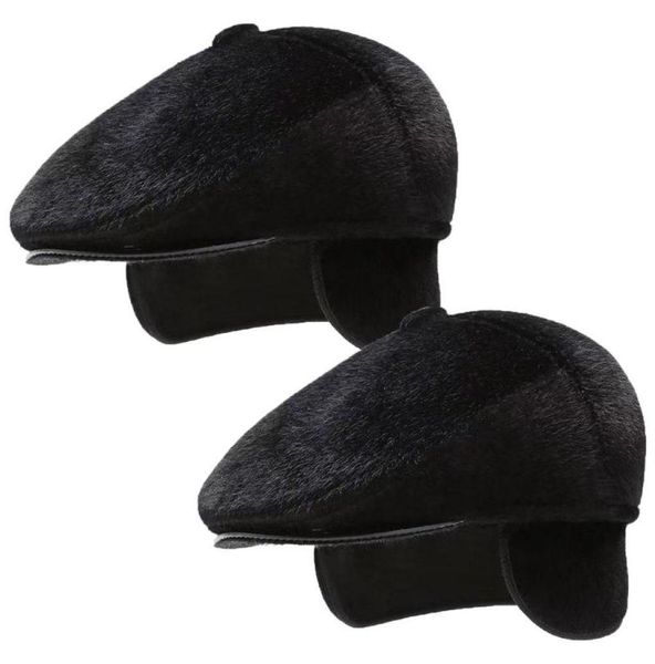 berets 2pcs fashion winter warm vintage outdoor sboy hat dad flat cap beret9597869, Blue;gray
berets 2pcs fashion winter warm vintage outdoor sboy hat dad flat cap beret9597869, Blue;gray