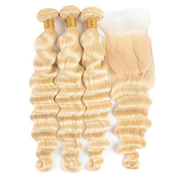 loose deep wave 613 blonde remy human hair weave bundles with 4x4 lace closure 2840152, Black;brown
loose deep wave 613 blonde remy human hair weave bundles with 4x4 lace closure 2840152, Black;brown