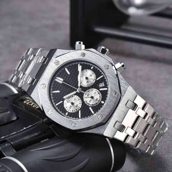 2023 new watch men's leisure diamond watches gold steel stainless steel quartz wristwatch strap male relogio masculino ap2, Slivery;brown
2023 new watch men's leisure diamond watches gold steel stainless steel quartz wristwatch strap male relogio masculino ap2, Slivery;brown