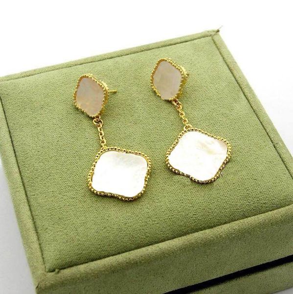 earring for woman luxury designer earring dangles four leaf clover jewlery design stud earrings christmas gift stainless steel lux9731079, Silver
earring for woman luxury designer earring dangles four leaf clover jewlery design stud earrings christmas gift stainless steel lux9731079, Silver
