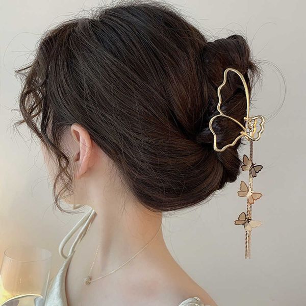 golden tassel butterfly hair claw clip fashion flower makeup wahing face hairpins for women girls geometric headwear accessories, Golden;silver
golden tassel butterfly hair claw clip fashion flower makeup wahing face hairpins for women girls geometric headwear accessories, Golden;silver