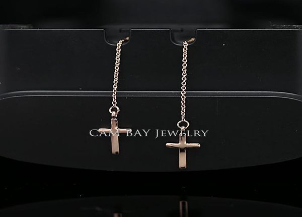 2015 christmas gift fashionable charming classic exquisite 18k gold plated jesus cross drop earrings for women3998930, Silver
2015 christmas gift fashionable charming classic exquisite 18k gold plated jesus cross drop earrings for women3998930, Silver
