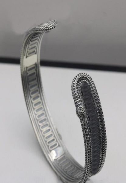 silver plated bracelet retro fashion design tongue letter bracelet opening adjustable jewelry supply nrj4078896, Black
silver plated bracelet retro fashion design tongue letter bracelet opening adjustable jewelry supply nrj4078896, Black