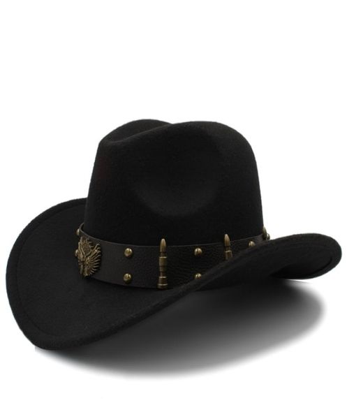 wome men black wool chapeu western cowboy hat gentleman jazz sombrero hombre cap dad cowgirl hats size 5658cm 2203021668666, Blue;gray
wome men black wool chapeu western cowboy hat gentleman jazz sombrero hombre cap dad cowgirl hats size 5658cm 2203021668666, Blue;gray