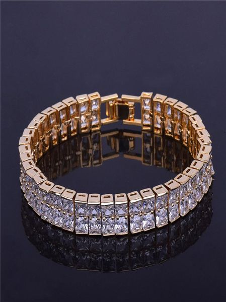 fashion 2 row cz stone men039s square tennis bracelet hip hop jewelry 10mm cubic zircon copper material gold silver for gift8770614, Golden;silver
fashion 2 row cz stone men039s square tennis bracelet hip hop jewelry 10mm cubic zircon copper material gold silver for gift8770614, Golden;silver