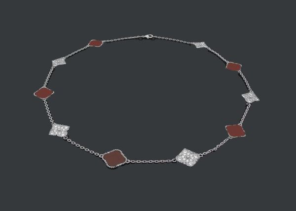 pendant necklaces designer jewelry luxury cjewelers vc letter ten four leaf flower full diamond necklace in the long original pack2998433, Silver
pendant necklaces designer jewelry luxury cjewelers vc letter ten four leaf flower full diamond necklace in the long original pack2998433, Silver
