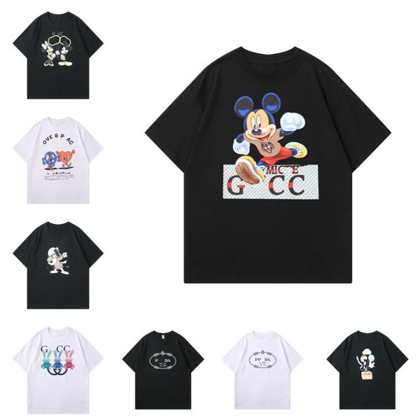 luxury tshirt men s women designer t shirts short summer fashion casual with brand letter designers t-shirt mnv8 ztat, White;black
luxury tshirt men s women designer t shirts short summer fashion casual with brand letter designers t-shirt mnv8 ztat, White;black