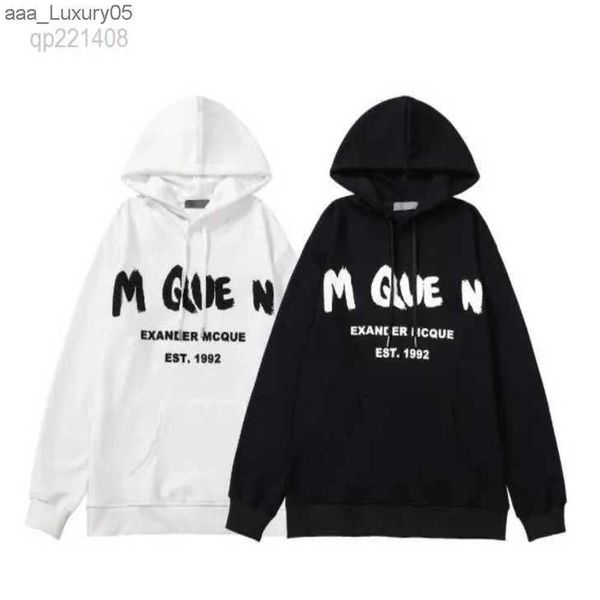 men's designer men hoodie pullover fashion women sweatshirts streetwear hoodies lovers clothing woman letter mc queens mcqueens alexan, Black
men's designer men hoodie pullover fashion women sweatshirts streetwear hoodies lovers clothing woman letter mc queens mcqueens alexan, Black