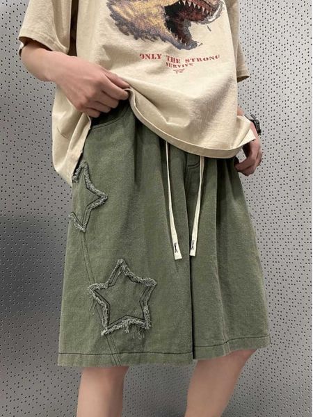 american summer trendy men shorts hiphop star splicing shorts trendy handsome street casual shorts couple sweatpants, White;black
american summer trendy men shorts hiphop star splicing shorts trendy handsome street casual shorts couple sweatpants, White;black