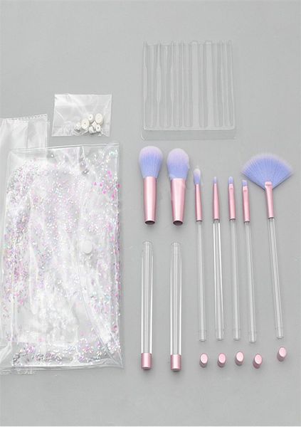 makeup brushes 7pcs empty clear handle portable and glitter with cosmetic bag over diy brushes set6538767
makeup brushes 7pcs empty clear handle portable and glitter with cosmetic bag over diy brushes set6538767