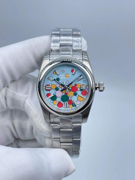 31mm womens watches 36mm fashion designer automatic mechanical 41mm men wristwatches silver stainless steel strap lady wristwatch couple sty, Slivery;brown
31mm womens watches 36mm fashion designer automatic mechanical 41mm men wristwatches silver stainless steel strap lady wristwatch couple sty, Slivery;brown